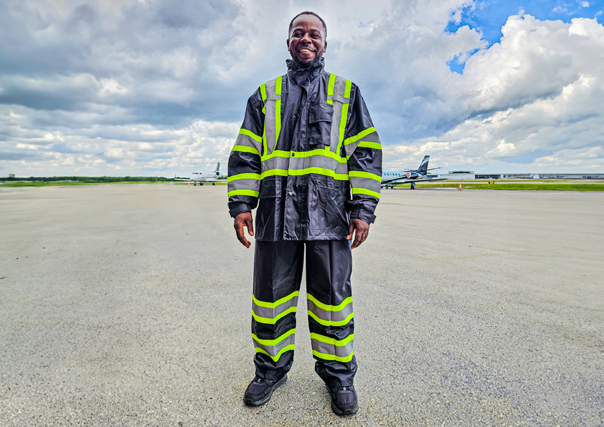 High Visibility Rain Suit image 3