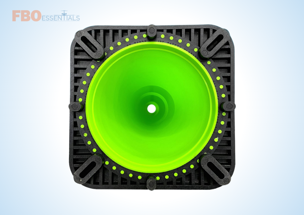 Lime Green Traffic Cone with Your Logo image 1