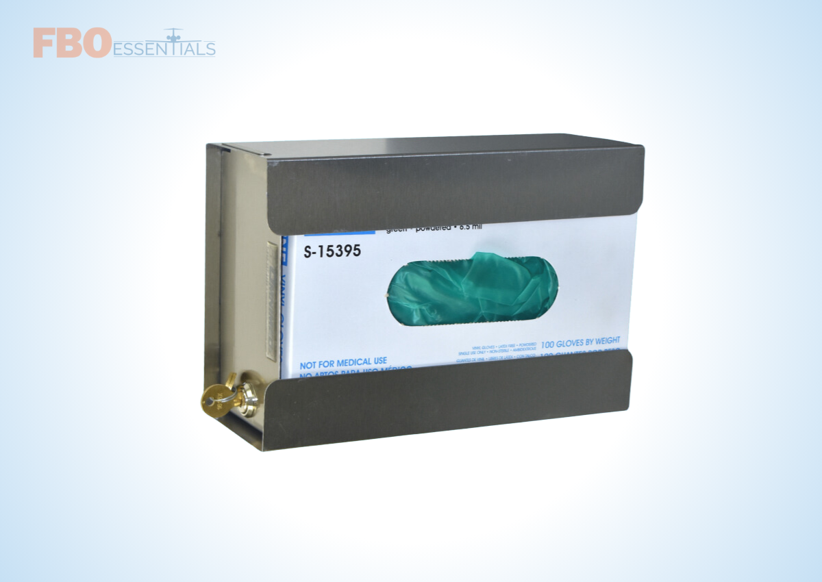 Omnimed Stainless Steel Security Glove Box Holder image 4