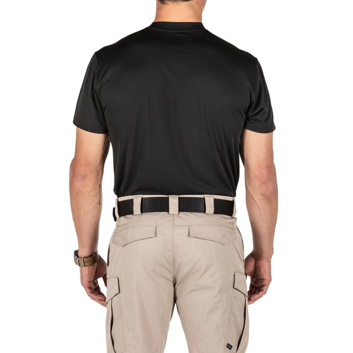Black Utility Performance Shirt Back