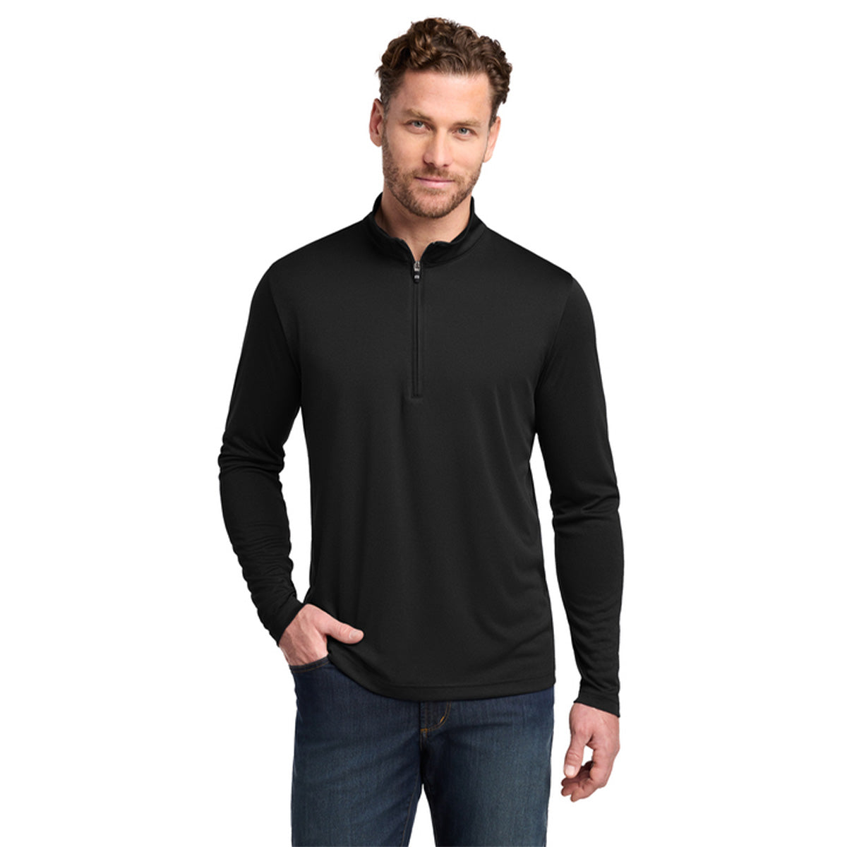 Black TravisMathew Coto Performance 1/4-Zip