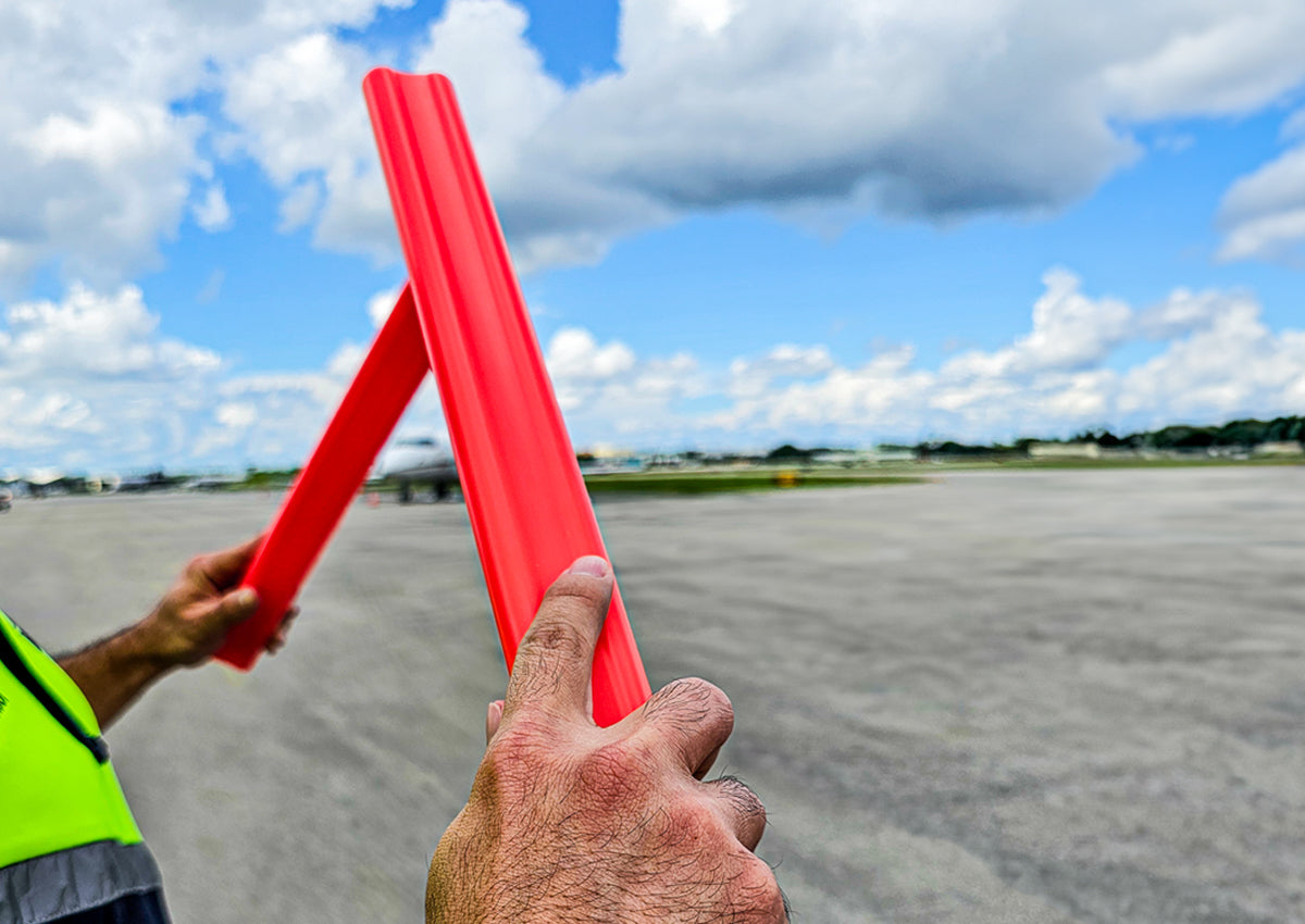 Daytime Marshalling Wand (Pair)