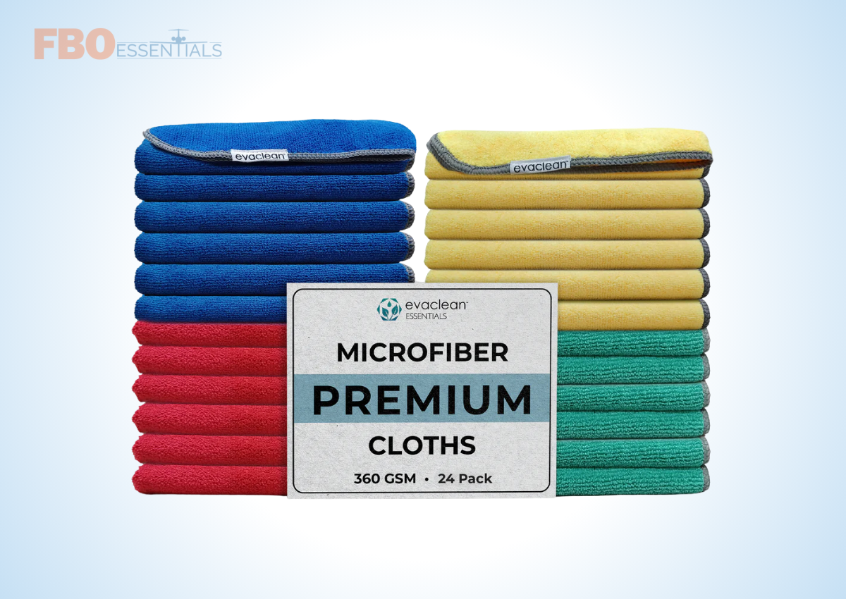 EarthSafePremiumMicrofiberCleaningCloths-16x16