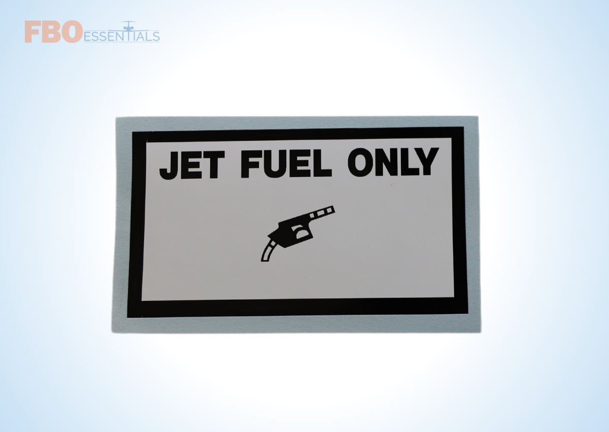 Jet Fuel Only Decal