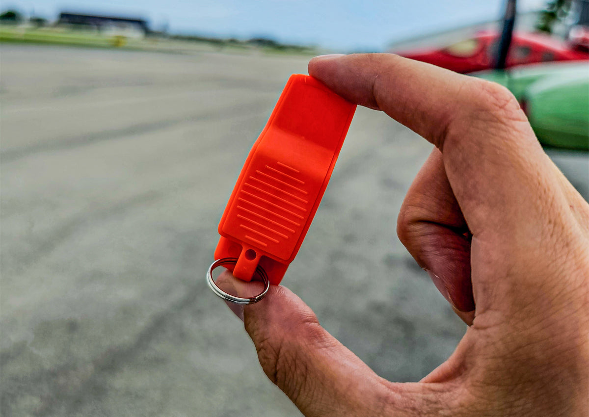 Orange Safety Whistle
