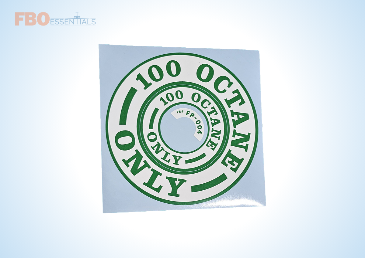 100 Octane Only Decal image 0