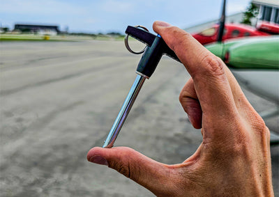 T-Handle Ball Lock Tow Pin, 1/2" Pin Diameter image 1