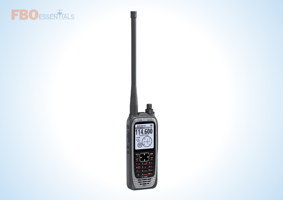ICOM A25N Portable NAV/COM Radio – FBO Essentials Website