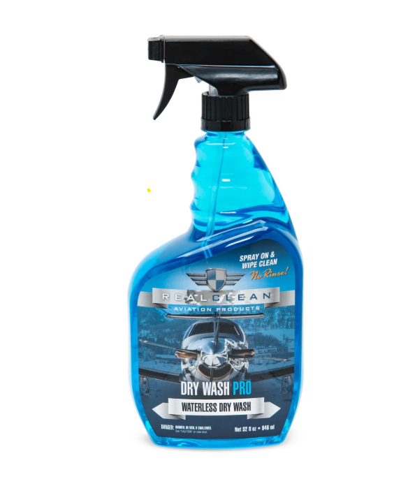 Dry Wash Pro – Waterless Aircraft Exterior Cleaner