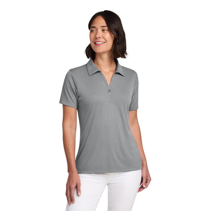Gray TravisMathew Women's Coto Performance Polo