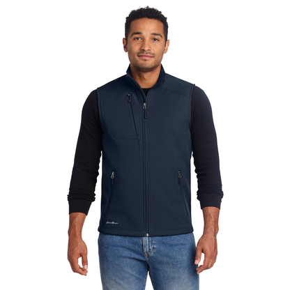 Navy Eddie Bauer Stretch Soft Shell Vest