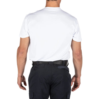 White Performance T-shirt Back