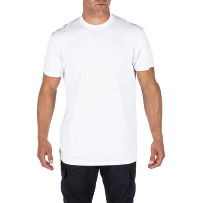 White Performance T-shirt Untucked