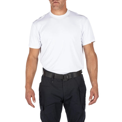 White Performance T-shirt Tucked