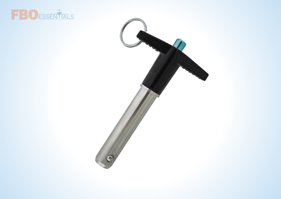 T-Handle Ball Lock Tow Pin, 1/2" Pin Diameter image 0