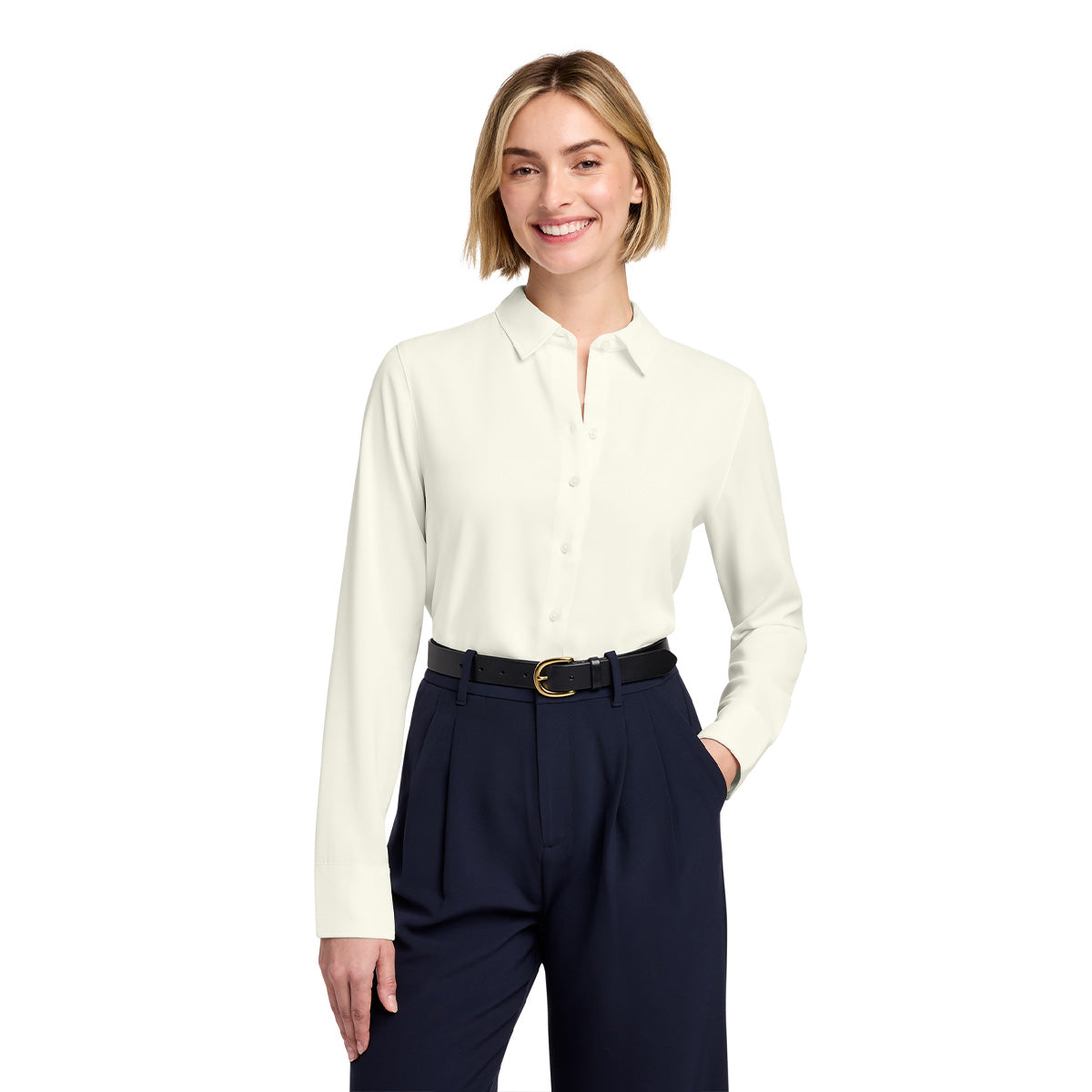white satin blouse 